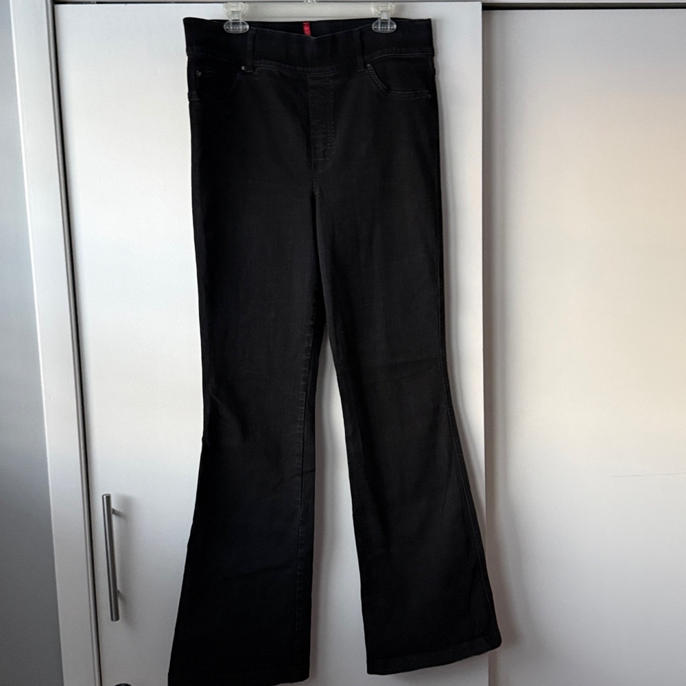 SPANX Flare Jeans Black Sz‎ 1X Tall